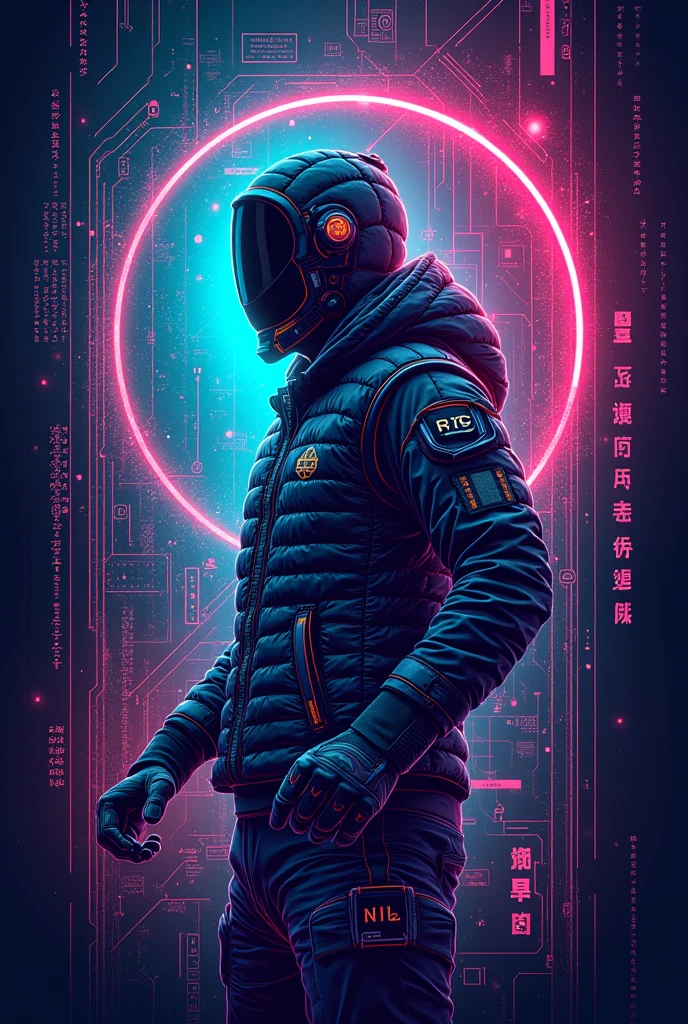 Cyber boy , relastic , 8k , pic for boy