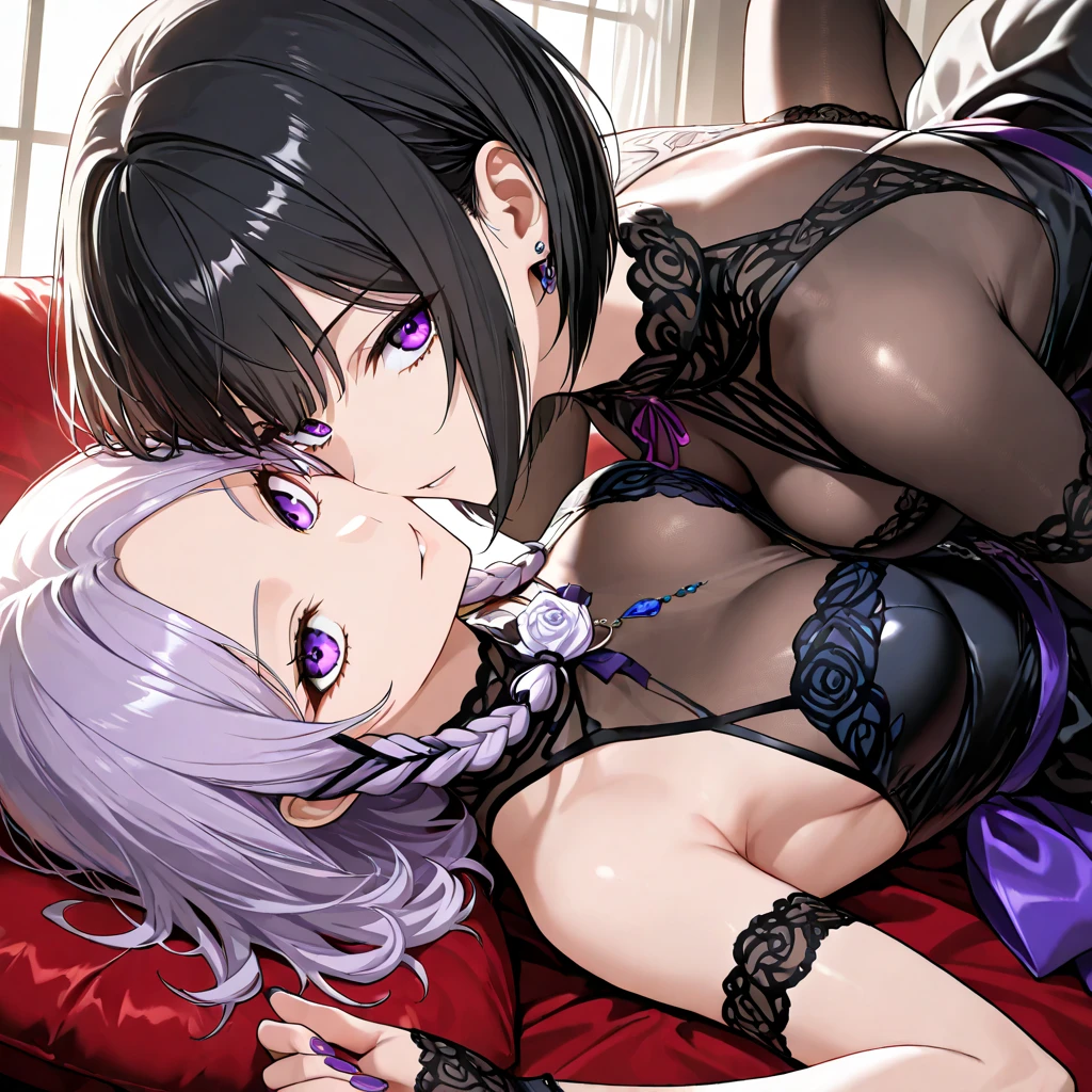 1 boy, fellatio, penis、(highest quality)), ((masterpiece)), (Familiar), Perfect Face、throw,1 boy, penis, Chest Blowjob, Paizuri, penis is between breasts, penis in breasts, Breast compression, Blowjob,Shiny skin,Beautiful breasts,how,Shiny skin、Kyoto Animation style painting、bed、Kneel、glans licking、Oral Service、Top view、Handjob and licking、Close angle,cum,service ,suit,Fishnet tightoment of、Rem from Re:Zero、Wet