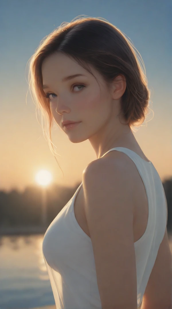 photoshoot of JoSkriver beautiful woman hair , double bun, freckles, moles, skin textures, hiking trail in goblin valley, full red lips, (masterpiece) (best quality) (detailed) (8k) (HDR) (wallpaper) (cinematic lighting) (sharp focus) (intricate)