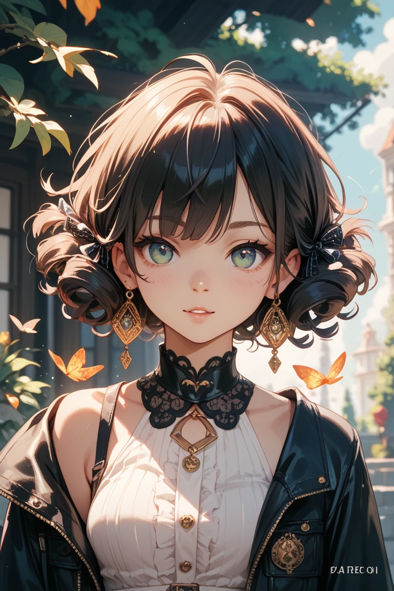 Best Quality、Maid、Harajuku、girl with beautiful features
