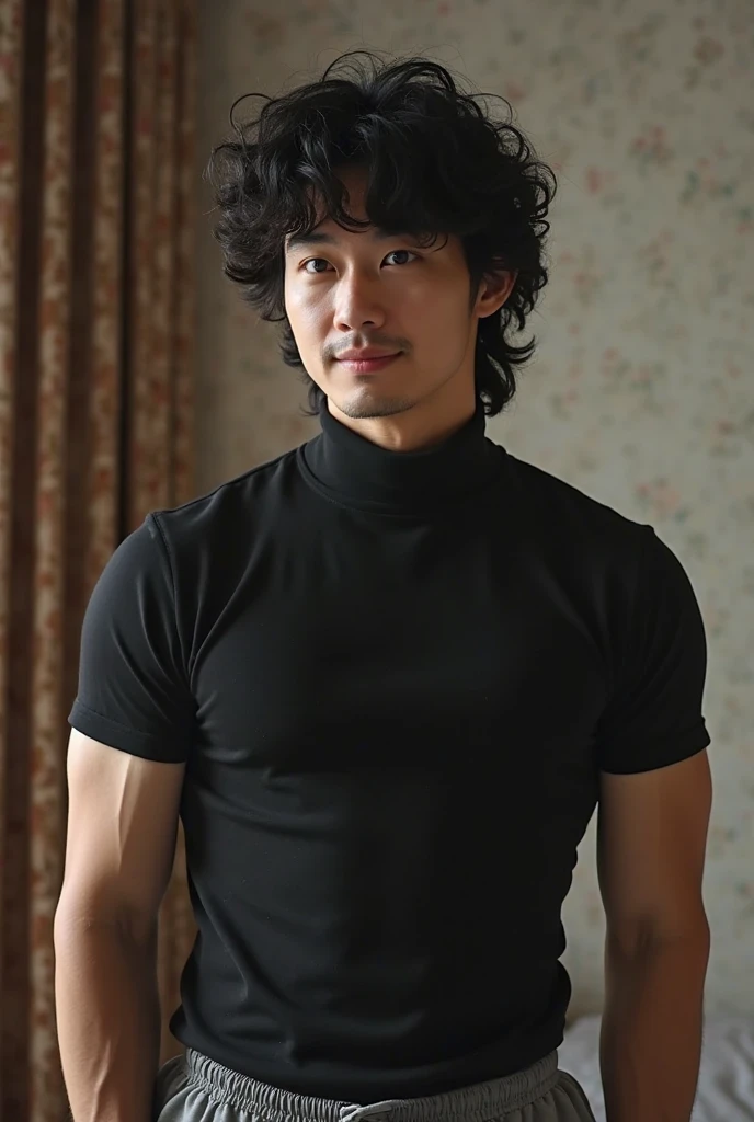 arafed man in a skirt and sweater leaning against a wall, siwoo kim, wonbin lee, sun-hyuk kim, south korean male, jinyoung shin, jin kim, hyung tae kim, hyung-tae kim, [ adamantly defined abs ]!!, hyung - tae kim, [ rigidly defined abs ]!!, taejune kim, with abs