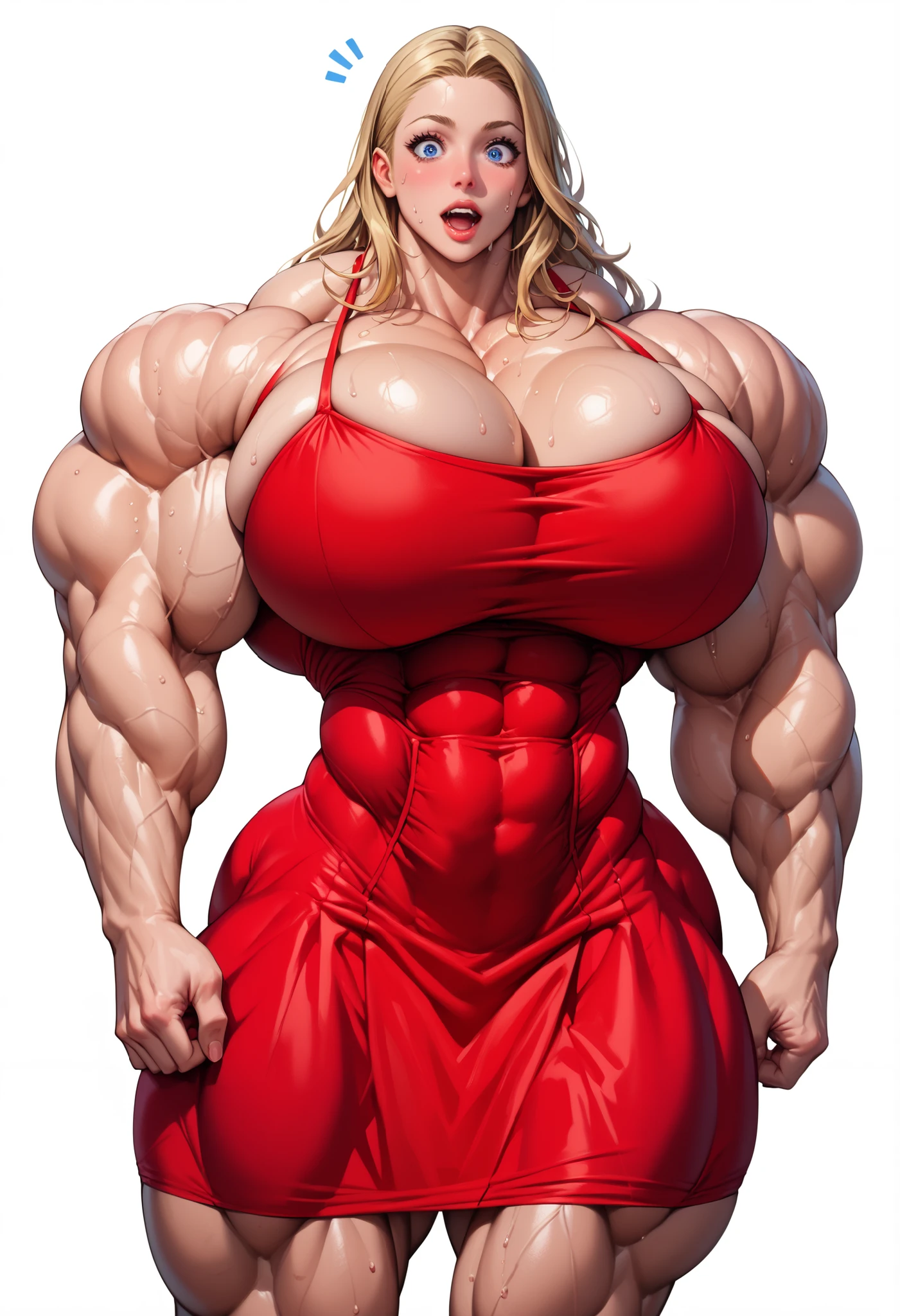 huge mom woman with muscles