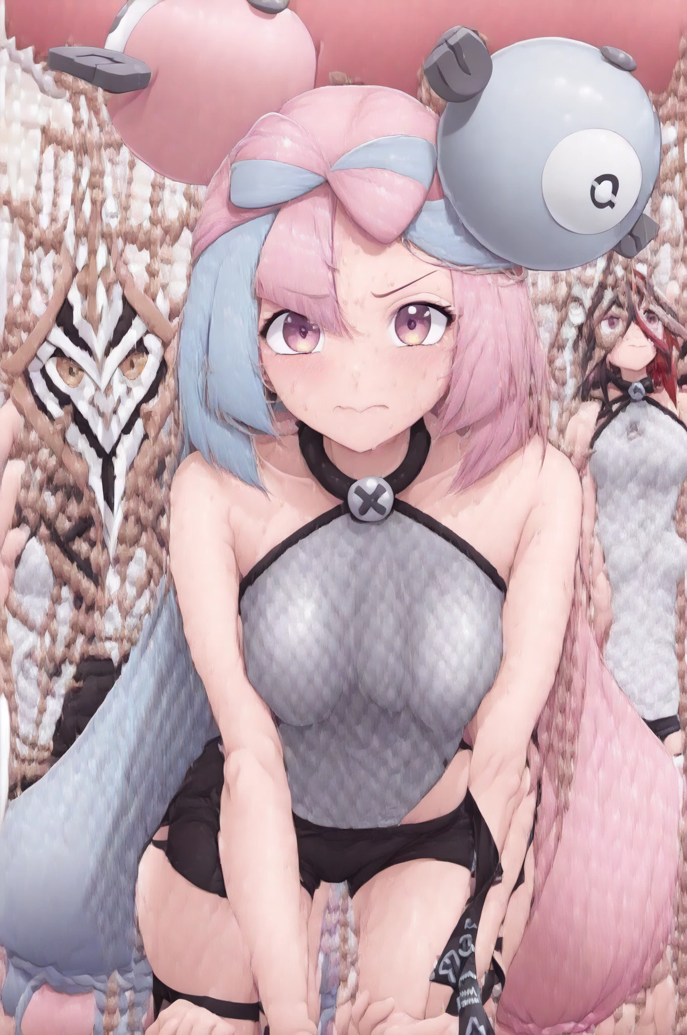 (a lot of extra limb), (Extra Arms), extra legs , multiple heads,((((3 heads:1.5)))), Cat ear,extra breasts under breasts, multiple legs, Shrine priestess costume, wolf ears ,fox ears, multiple legs, multiple arms, masterpiece, highest quality , {Multiple people} , (human limbs grow on tentacles ), Scylla with too many slime tentacle limbs , extra eyes, extra ears, too many extra body parts, extra body , extra heads ,conjoined twins ,twintails, tentacle hair, a lot of extra limbs grow on slime tentacle, chaos shape girl, mutation ,parasitic girl’s body ,green hair , slime tentacle hair , golden eyes , extra torso on tentacle legs, multiple girls fuse tentacles , a lot of humanoid arms grow on tentacle arms , more arms, more legs, more heads, more s, multiple torso, more limbs , surprised expression, extra limbs fuse tentacle , melting limbs , extra breasts , skin fang, naughty, crazy, demon horns, mismatched pupils, anime style, 8k, super detail, textured skin, anatomically incorrect anarchy body, multiple extra body on torso with extra arms,multiple heads on head with tentacle arms, branched body, branched tentacles , a lot of tentacle arms grow on whole body, Hekatoncheir , severed torso, tentacled vagina, small breast, she is unable to move body freely, Tentacle arms that move on their own, A girl raped by her own body that moves on its own, girl fondling her own breasts, no pants , ruled by an extra head, controlled by tentacle monster, girl fused mythical creatures, green tentacles, The extra head with extra arms is the main body, Replacement, Embrace your extra head, extra torso , a girl being parasitized by a tentacle girl’s body ,a girl assimilate into tentacles , body being invaded by tentacles, A five-year-old girl with tentacles fused together, tentacle legs coming out of vagina , futanari penis growing on vagina, Mind control, tentacle girl absorbed by slime girl, amorphous monster girl, crotchhead , tentacle slime shapeshifter