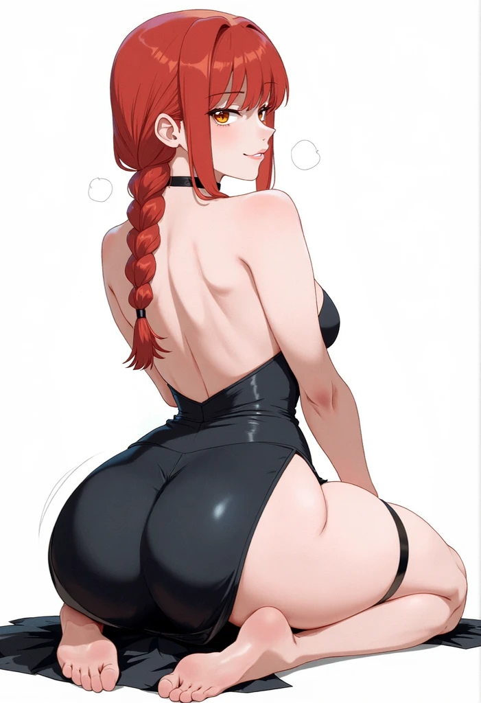 uma mulher apenas, surreal, super detalhada, rosto bem detalhado, The expression is sexy, details on facial expressions: 1.4): 0.4], roupa de couro preta apertada, 16K resolution, 4k resolution, ahegao, dynamic lighting, high definition resolution, ((melhor qualidade)), ((obra de arte)), (detalhado), corpo esbelto rosto perfeito, quadris largos e macios, focus on glutes, big, soft glutes, soft and medium breasts, seios lindos e marcados, corada, em plano de fundo VAZIO, linda, duplo v, vergonha, perky glutes, corada, roupa de couro preta apertada