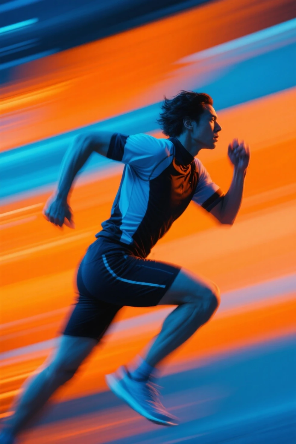 Man runs through the eons and exceeds the speed of light