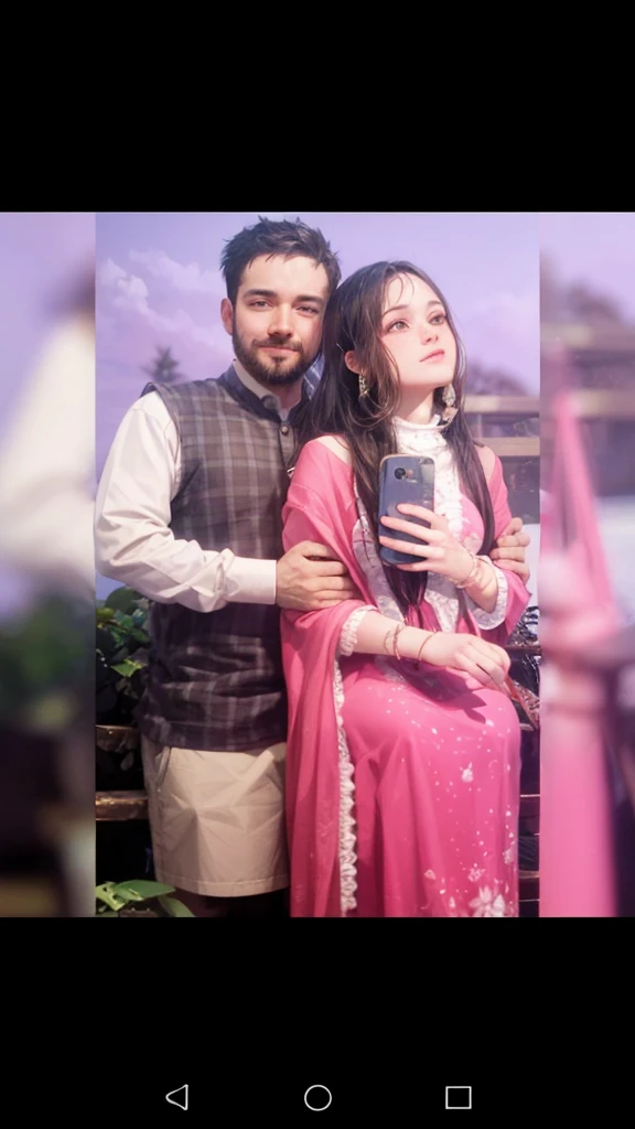 araffe couple in a rose garden with roses and a pergol, 2019 trending photo, with dark grey hair, shooting pose, kyza saleem, warm colors advance, influencer, widescreen shot, various seducing poses, color grading, winter season, from left, cinema still, adreas rocha, labile temper, cute pose 1,1