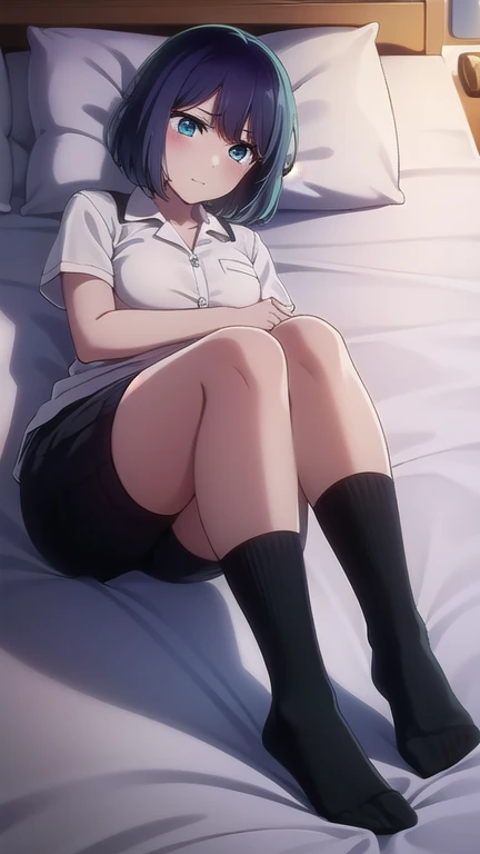 Highest quality、Ultra-high quality、woman、high school student、short hair、Completely naked、Large Breasts、woman器、Panting、Open your mouth、Sticking out tongue、Lie down on the ground、Spread your legs、My face is wet with white fluid、Dripping saliva、woman器から白い液が流れる、Nipples get erect、Bedroom