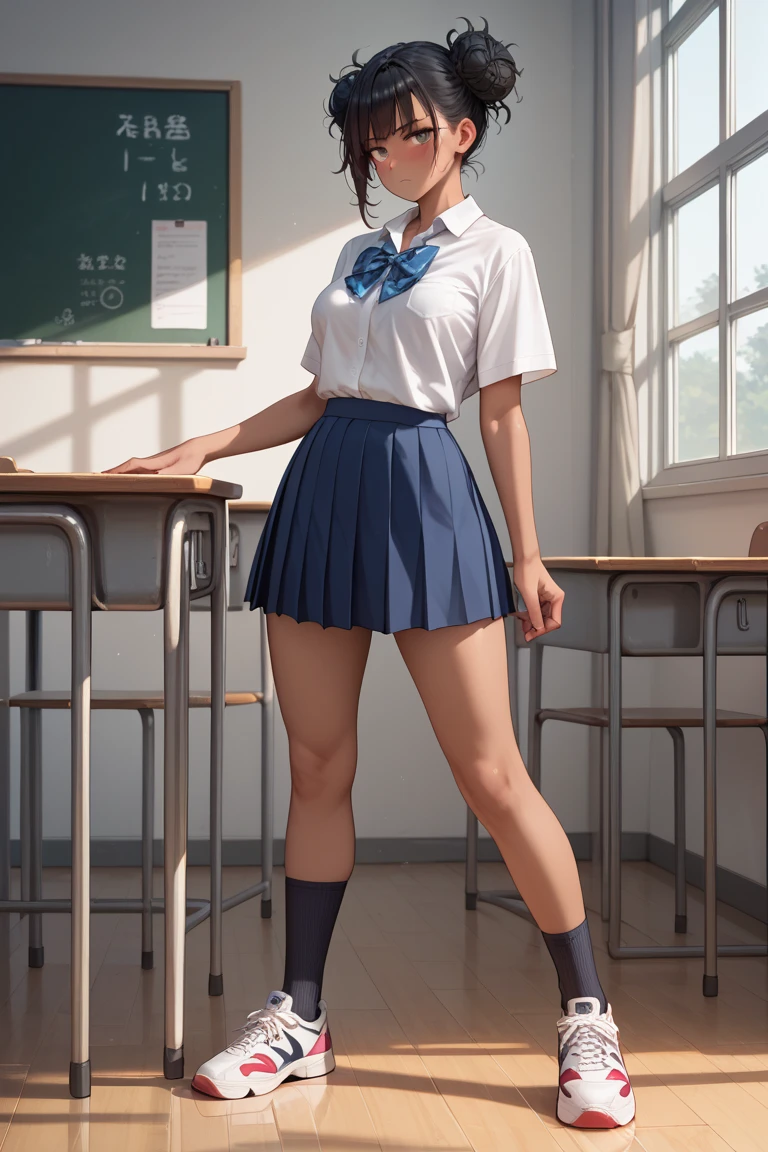 score_9, score_8_up, score_7_up, sui-feng, school uniform, classroom <lora:Soi_Fon:0.9>