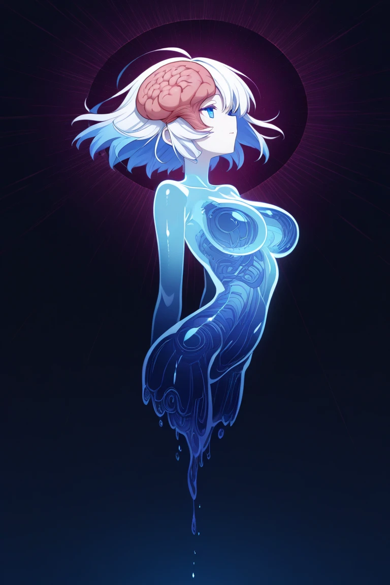 Holographic glow effect