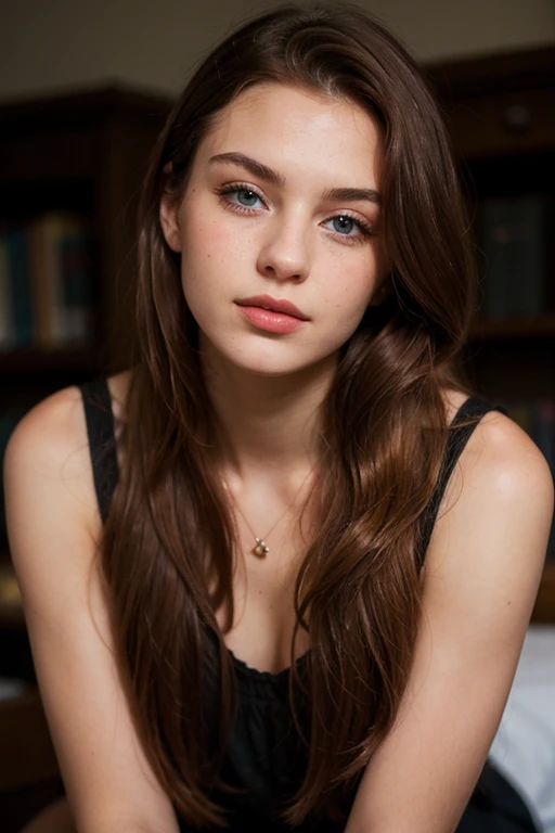 Redhead with pale braids eclipse