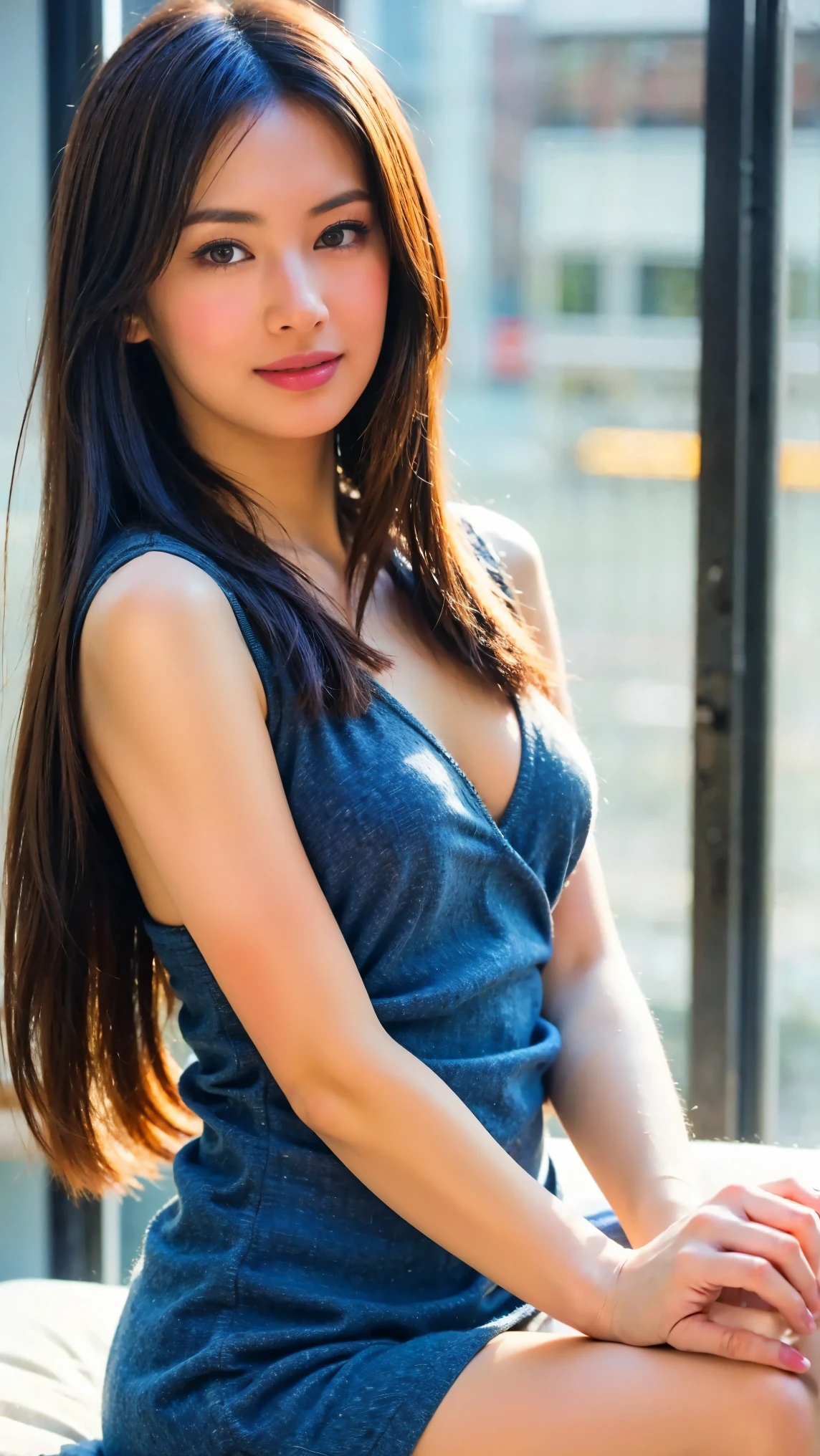 Innocent Girl、(Naked)、 sitting in a room 、Messy smile, big sexual chest 、Photo Savage, (8k、Highest Quality、masterpiece:1.2)、(intricate and detailed:1.4)、(photorealistic:1.4)、octane rendering、super detailed and complex 3d rendering, studio, rimlight, vivid details , Super Details, Realistic Skin Texture, facial details , tall, Highly Detailed CG Unity 16k Wallpaper, Makeup - Make Up, (Detailed Background:1.2), about、 looking back 、 exposed thighs !!!、((not wearing underwear))、beautiful nipples、((not wearing underwear))、
Beautiful Groin 、beautiful breasts、beautiful breasts、芸術的なNaked体、Curvy、The Golden Rule、The Golden Rule、gravure pose、slender body、thin、toned body in a dark hospital、