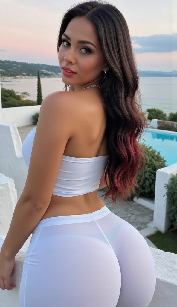 a hot armenian woman, gym look, sunset, Tbilisi, Georgia, night, instagram, overcast, bright skin, skin pores, detailed skin, detailed skin texture, beautiful face, low saturation, natural light, insane detail, smooth light, real photography, full HD, taken on a iphone 14 pro max, full body, realism, super realistic mobile shoot photography, sexy, armenia women