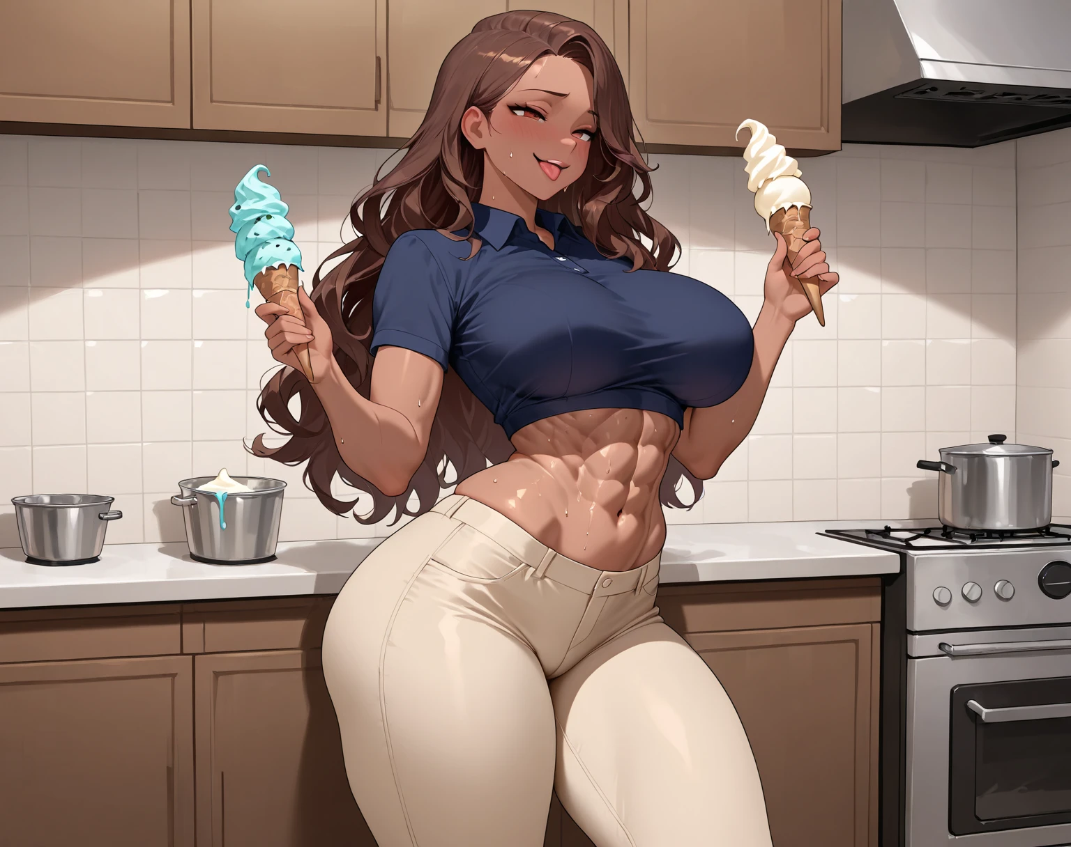 bikini, bottom heavy, dark skin, dark-skinned female, dumptruck ass, female, fridge, huge ass, latina, solo, that ass was fat