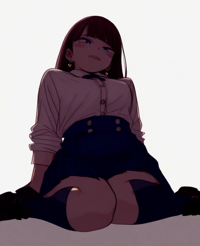 1girl,
BREAK ((1rosa1, brown hair, twintails, double bun, blue eyes,2default2, white shirt, raglan sleeves, pink bow, visor cap, yellow shorts, black pantyhose, pink socks, sneakers:1))
BREAK ((blankeye,mind control,hypnosis,blank eyes:1.2))
BREAK indoors,
BREAK looking at viewer,
BREAK (masterpiece:1.2), best quality, high resolution, unity 8k wallpaper, (illustration:0.8), (beautiful detailed eyes:1.6), extremely detailed face, perfect lighting, extremely detailed CG, (perfect hands, perfect anatomy),