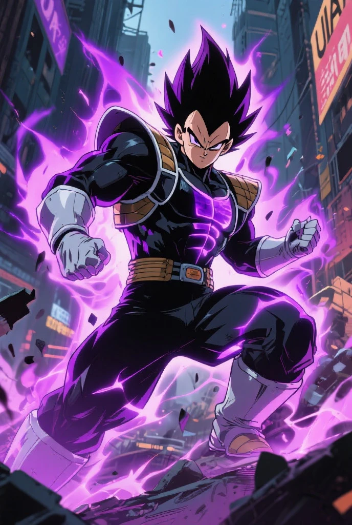 absurdres, highres, ultra detailed, HDR, masterpiece, extremely detailed face and eyes,frieza,dragon ball , , solo, man, handsome, ,, , Epic fight scene, black lightning effect, glowing glitters