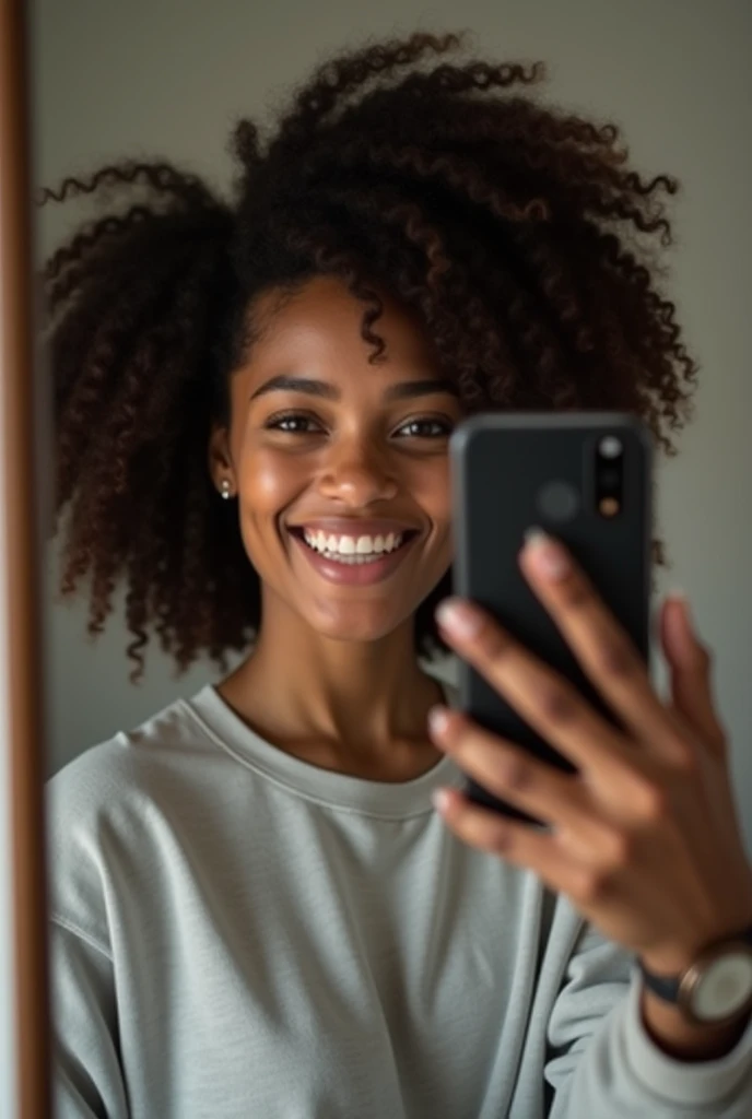 A brunette girl with curly hair and big breasts having coffee at starbucks giving a selfie pose with her iphone14pro, show same girl with multiple posses in different dresses.