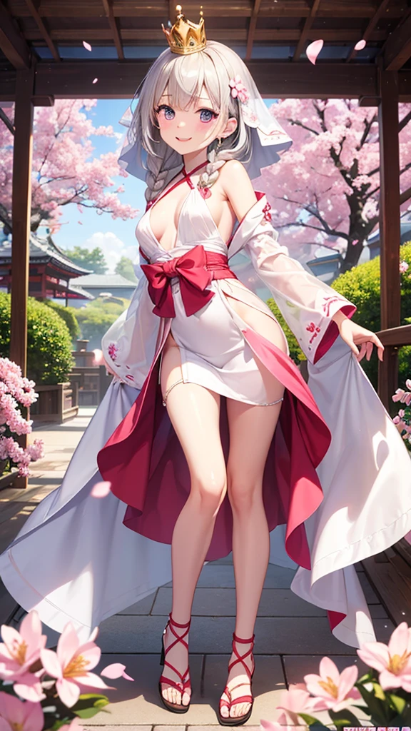 (masterpiece), (best_quality:1.3), (ultra_detailed:1.3), 8k, (((extremely clear))), vivid color,
perfect proportion, perfect anatomy, 1girl, full body, large breasts, exquisite facial features, prefect face,
serene expression, beautiful gradient hair, (((cute pose))), colorful long hair,
scenery, clear blue transparent sky, fantasy valley in mountains, outdoor,
intricate adorable beautiful face, hair ornaments, (hanfu:1.3),
((pink white thighhighs with Four-pointed star pattern embellishment without shoes)), (topless, bra),
(((Tyndall effect, available light))),
(detailed light), leaves, nature, (sunlight), river, (forest),(bloom) ,
((wash painting)),((ink splashing)),((color splashing)),((((dyeing)))),((chinese style))