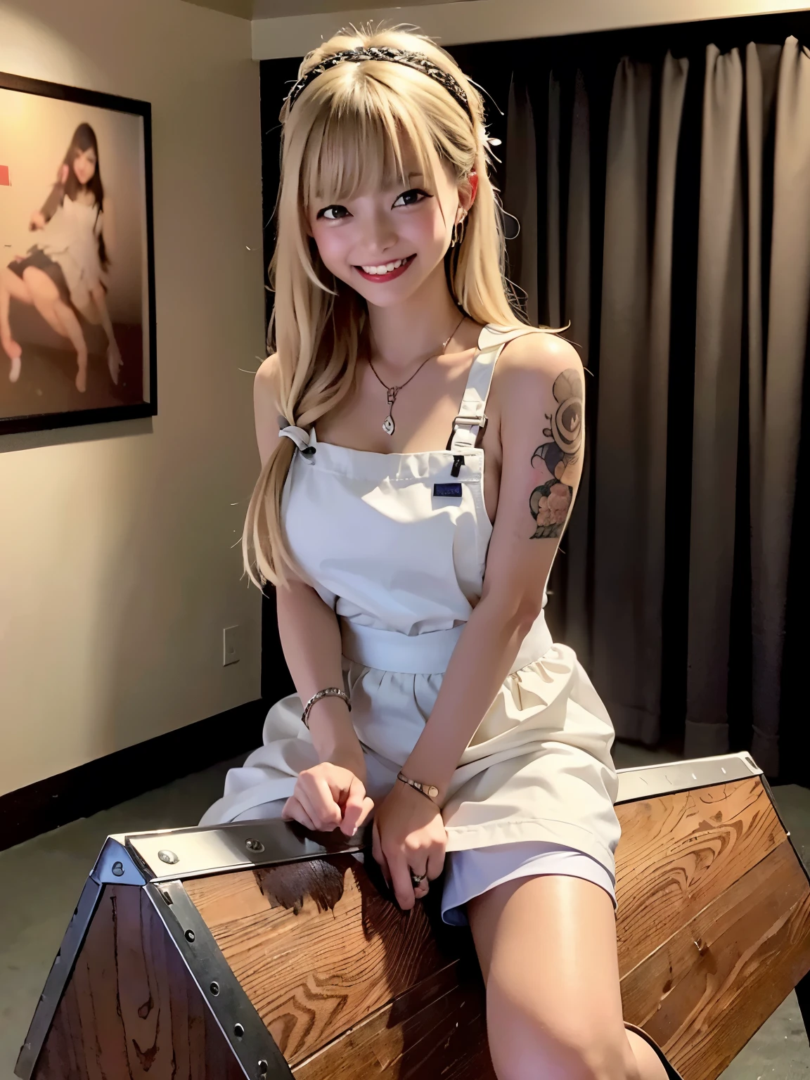 play,(最 High Quality :1.2), 32kHDR, HD Images ,( Tattooで覆われた体 ),( Tattooで覆われた腕),(全身をA body covered in Tattoos), (A body covered in Tattoos), dynamic pose , の Tattooで覆われた美しい金髪少女のロングショット , torture, Love Hotel Room,( short, fitted skirt :1.3), ( の観点から見た Tattooで覆われたボディ {X} body covered with tattoos {x} beautiful blonde long shot girl with chain {X} Perspective :1.3), beautifully illuminated , outdoor , rockからのボディカバー 、 , epic scale , Awe, 超 HD Images . author:mr. nomi:.1.4, ( HD Images の肌:1.2), 8kteeth, dslr camera , High Quality , film grain , XT3,( riding a rocking horse:1.2),( nose hook:1.2),(ロープで体をlimitedする:1.2),( teeth :1.4),(両手teeth天井にrockでつながれている:1.4),maid, maid headdress, maid apron, maid, maid dress,, mksks style, beautiful background, Detailed Background , PROFESSIONAL LIGHTING , building, indoor, From Kane ornament, From Kane, From Kane effects, 超 HD Images ,bondage,limited,Round 1,rock, full body Tattoos, Tattoo,((リード付きのRound 1)),(rockに繋がれた少女), Ecstatic woman , climaX,,