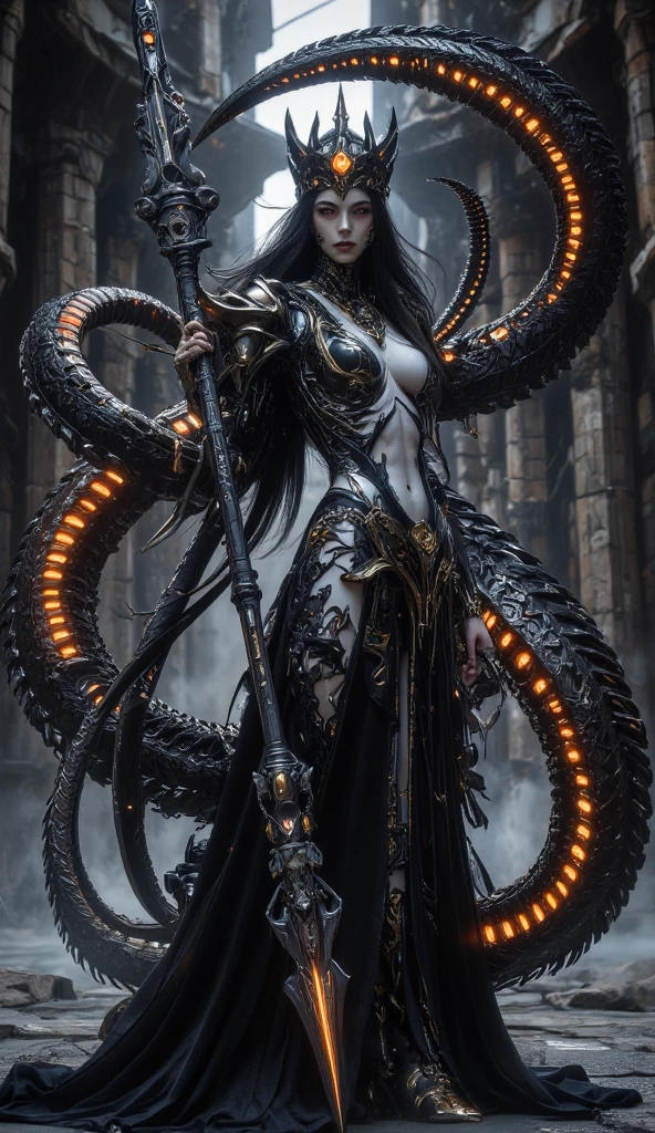 (otherworldly, otherworldly atmosphere, otherworldly appearance), highly insanely detailed, masterpiece, top quality, best quality, highres, 4k, 8k, RAW photo, a profestional picutre of futurasilver5000v5 , with Pear - A body with wider hips and a smaller waist and bust. , 1girl, <lora:Clothing - Tentacle Armor:0.7> tentacle4rmor, armor, warrior with tentacle armor,, Nomadic Meditation: Behavior: The character sits cross-legged, eyes closed, as they engage in deep meditation. Their movements are minimal, reflecting their inner journey as they seek insight and self-discovery. , , camera angle from below and focus on full body, photorealism,unreal 5 daz,perfectly drawed hands,perfectly drawed face,perfect body,extremely detailed artgerm greg rutkowski greg,((ultrasharp)),((masterpiece)),((best quality)),((ultradetailed)),((intricated details)),ultradetailed character,detailed face,intricated face details,<lyco:GoodHands-beta2:1>,extremaly detailed background,perfectly detailed face,character focus,intricated details of face,fFaceDetail <lora:add_detail:0.7> ultra realistic,32k,RAW photo,(high detailed skin:1.2),8k uhd,dslr,soft lighting,high quality,film grain, beautiful and aesthetic,extremely detailed, (fantasy world)