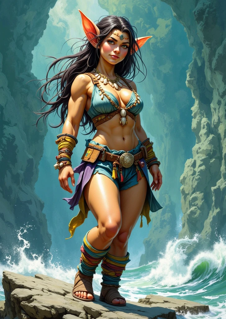 The best quality, intricate details, fighting stance, full body shots
beach by the sea, coconut palms, nidali, league of legends, heavy costume, ridiculous, gaures, cowboy shooting, 1 girl, bare shoulders, body markings, brunette in one hand spear, face markings, nails, heavy fur trim, gemstones, full of eyes, jewelry, long hair, necklace, ponytail, solo, tooth necklace, very long hair, headband
Nidali,