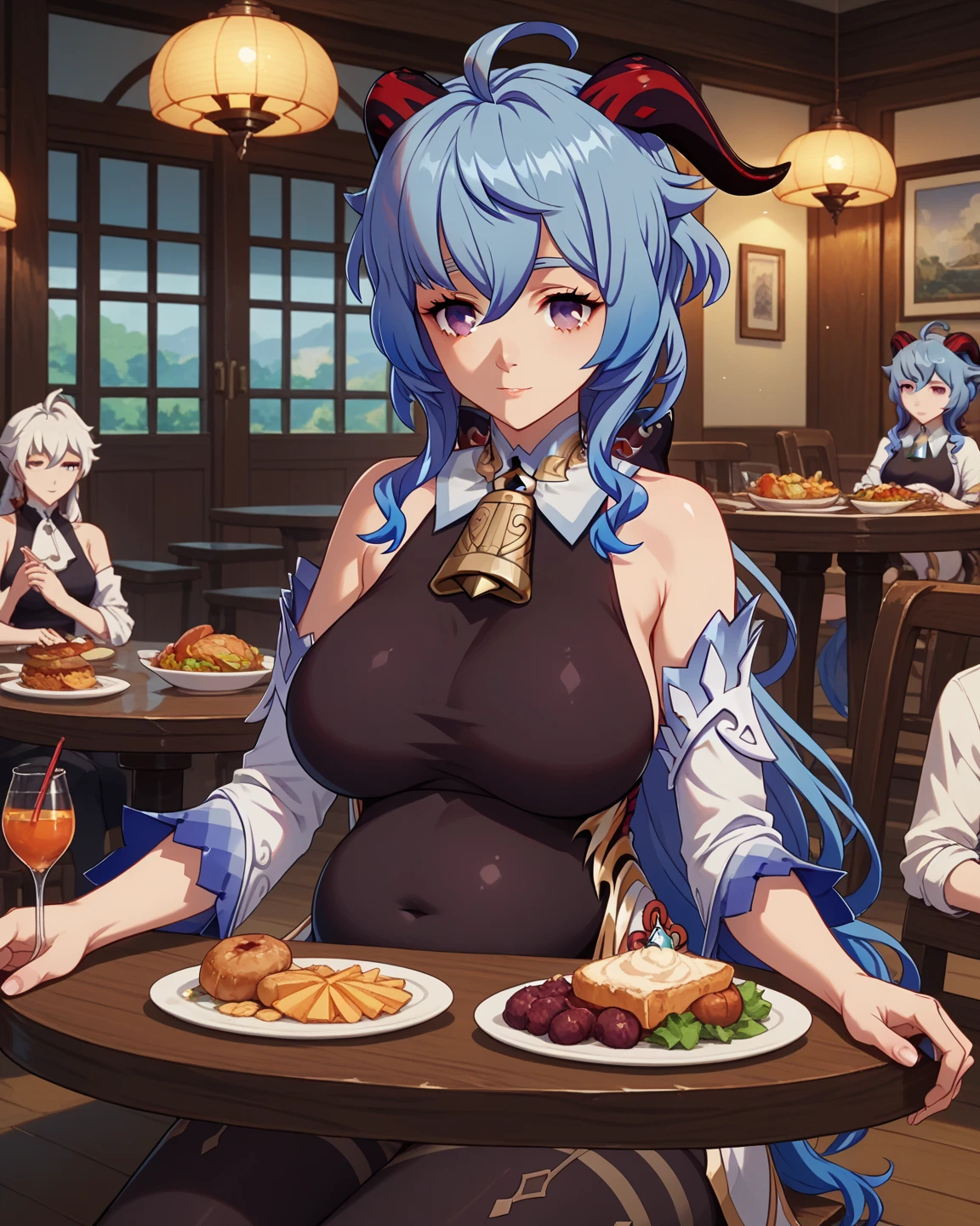 High Quality、Mature women、convulsion、spitting、Overfeeding、Looks distressed、ultra gigantic tits、Intoxication、trance、ahe face、drag、large amount of breast milk、Massive incontinence、ssex、Hyper-obese body、milking machines、Cow Cosplay、limit、izakaya、Tasty-looking dishes、Large quantities of liquor