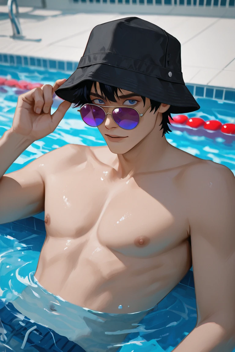 Two 16 year old boys in the pool talking next to purple and silver hair.Muscular Young man 17 years old In a diamond thong Top view, offers herself erotically tempts seduces offers her ass to a group of guys voluminous elastic lush buttocks, Group five Sports guys forcefully love him, splashed with sticky of 16 years. Only guys, boys, young men, men