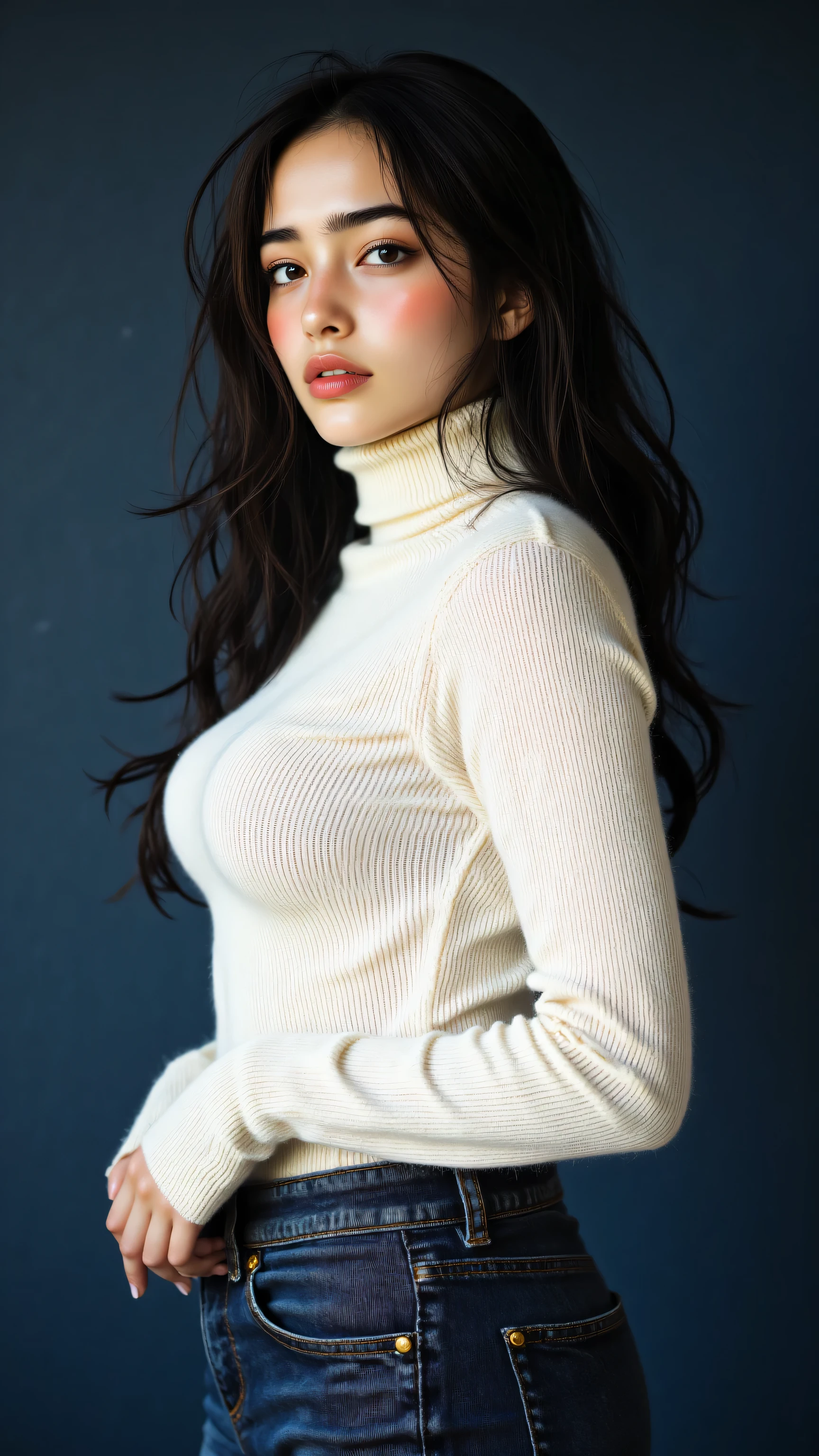turtleneck Big Breasts Nipples