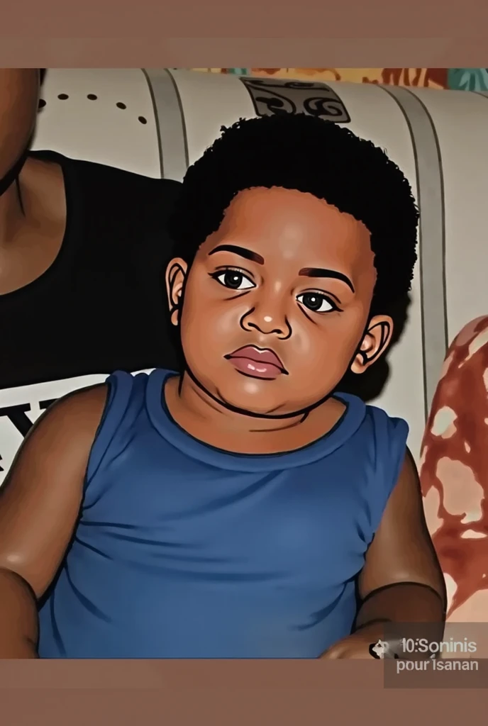 Cartoon style boy