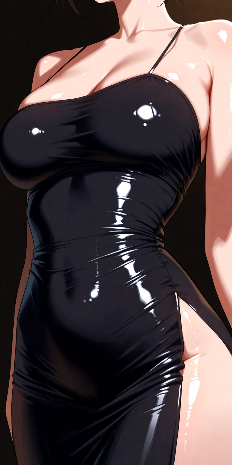 masterpiece, best quality, 1 woman, Takizawa, alone, black eye, black hair,  single hair bun, blush, upper body, (smile), ((Very slender waist)), armpit, arms behind head, chest, earring,  looking at viewer, -yeld gi ,sleeveless,  drops of sweat, , turtleneck,  ((The background is a white space with nothing in it.)), (Ergonomic), (( from bottom to top)), ((armpit를 보여준다)), (((Pussy exposure))), ((Spread your legs)), (((She lifts her latex miniskirt and shows her pussy.))), (((whole body))), ((Ahegao)), ((Thigh high socks)), (((Wear high heels))), 