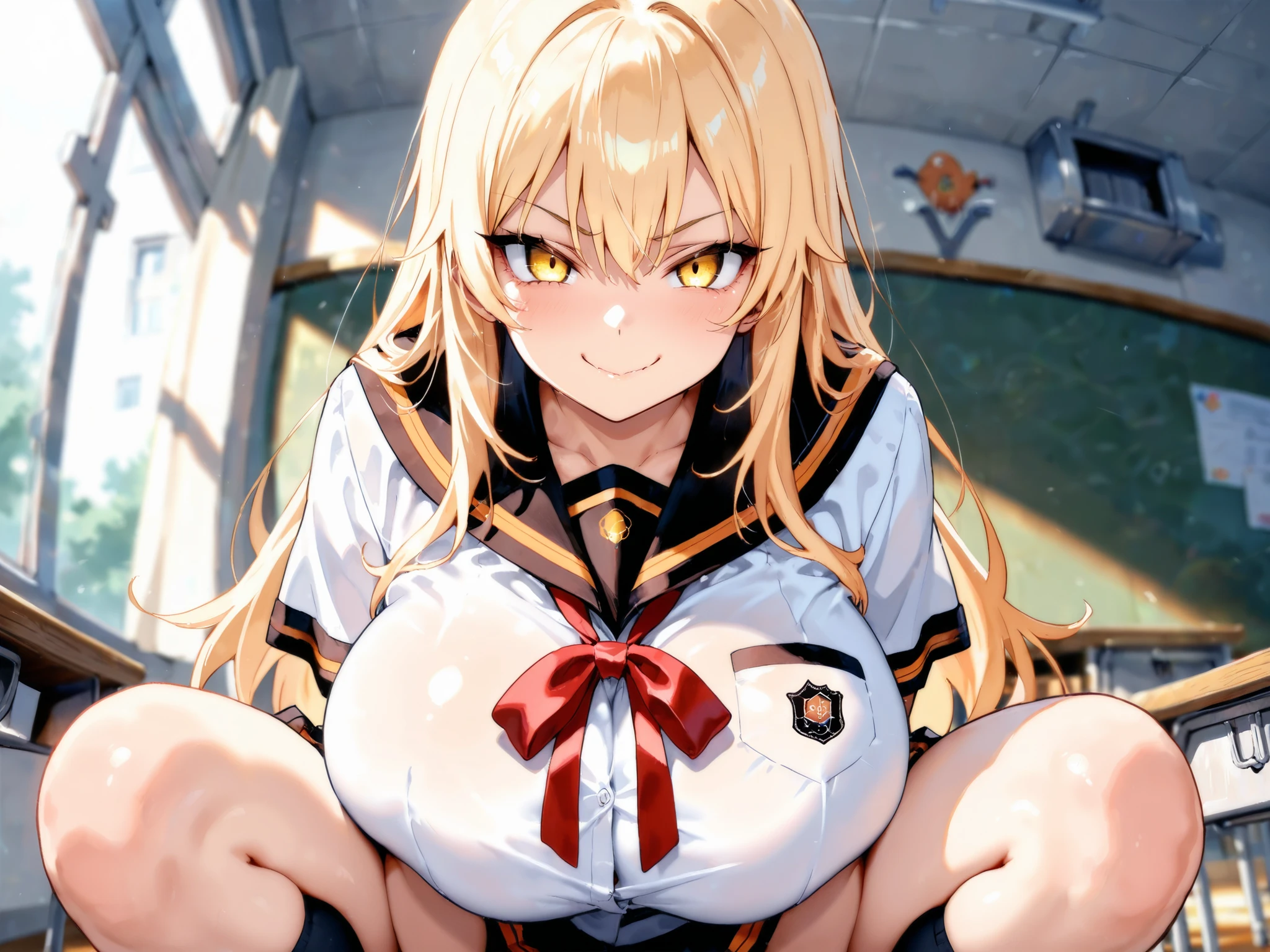 (man and woman kissing:1.6),, (masterpiece, Best Quality, high resolution, nffsw, Perfect Pixel, depth of fields, 4K), , Perfect body, , (boy and girl:1.6), (2 human in picture:1.6) boy on top, maou_sasha, twintails, , long hair, blue eyes, purple eyes, blonde hair, hair ribbon, ribbon, hair ornament, hair between eyes, uniform, jacket, ,, , nsfw,(ecstasy:1.3) ,(slut:1.2),(vulgarity:1.3),(fucked silly:1.1),(steam:1.1),(wet:0.8),(trembling:0.8),(tears:0.7) ,(drooling:0.6),(sweat:0.8), wince,(orgasm:1.5), , (nipples:1.4), (boy fondle girl's breasts:1.6) , , (hardcore sex:1.6),