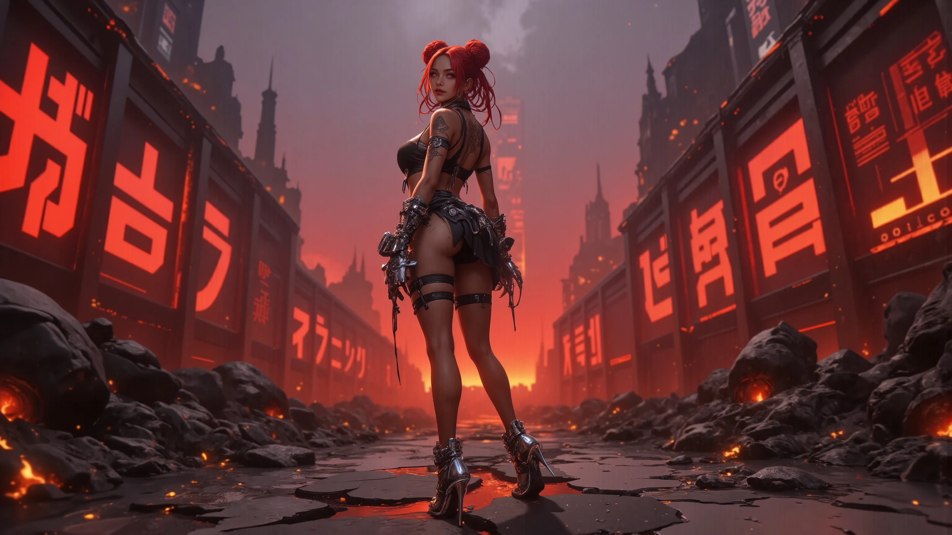 ((work of art,best qualityer)),1 girl,standing alone,ChunLi,comely, work of art, best qualityer, extreme detailed face, perfect lighting, 1 girl, chunlims, hair bun, double bun, ombre, make up, blue Chinese clothes, pelvic curtain, standing alone, don, bracelet, cinta, pants, blue pants, manga curta, Broad Hips, thick-thighs, symmetrical face, symmetrical eyes Broad Hips, thick-thighs, coxas enormes, huge ass, looking to the down:1.5, looking at the floor, smiling, evil smile, narrowed eyes, comely green eyes, green eyes detailed blue sky, lying from beside, citys, giga giantess, GTS, giantess laying on a citysscape, undoing, Fury, huge craters, Ravines, Cracks in the floor, terremoto, smoke, fire, destroyed citys, ruins, wreckage, Boulder, wreckage, crumbling, Destroyed buildings, knocked down buildings, collapsed skyscrapers, crumbling buildings, falling buildings, Fury in the citys, undoing in the citys destroyed citysscape soine, lying, from beside,
2024-06-20 SeaArt Robot Txt2Img Standard 2024/06/20 04:02:23 Expires in 11 days(s)
((work of art,best qualityer)),1 girl,standing alone,neek,comely, work of art, best qualityer, extreme detailed face, perfect lighting, 1 girl,lopse hair, shade, make up,pelvic curtain, Alone with wide hips, thick-thighs, symmetrical face, symmetrical eyes Broad Hips, thick-thighs, coxas enormes, Huge ass, looking to the down:1.5, looking at the floor, smiling, evil smile, narrowed eyes, comely green eyes, green eyes detailed blue sky, side laying, citys, giga giantess, GTS, giantess laying on a citysscape, undoing, Fury, huge craters, Ravines, Cracks in the floor, terremoto, smoke, fire, destroyed citys, ruins, wreckage, Boulder, wreckage, crumbling, destroyed buildings, knocked down buildings, collapsed skyscrapers, crumbling buildings, falling buildings, Fury in the citys, Neeko