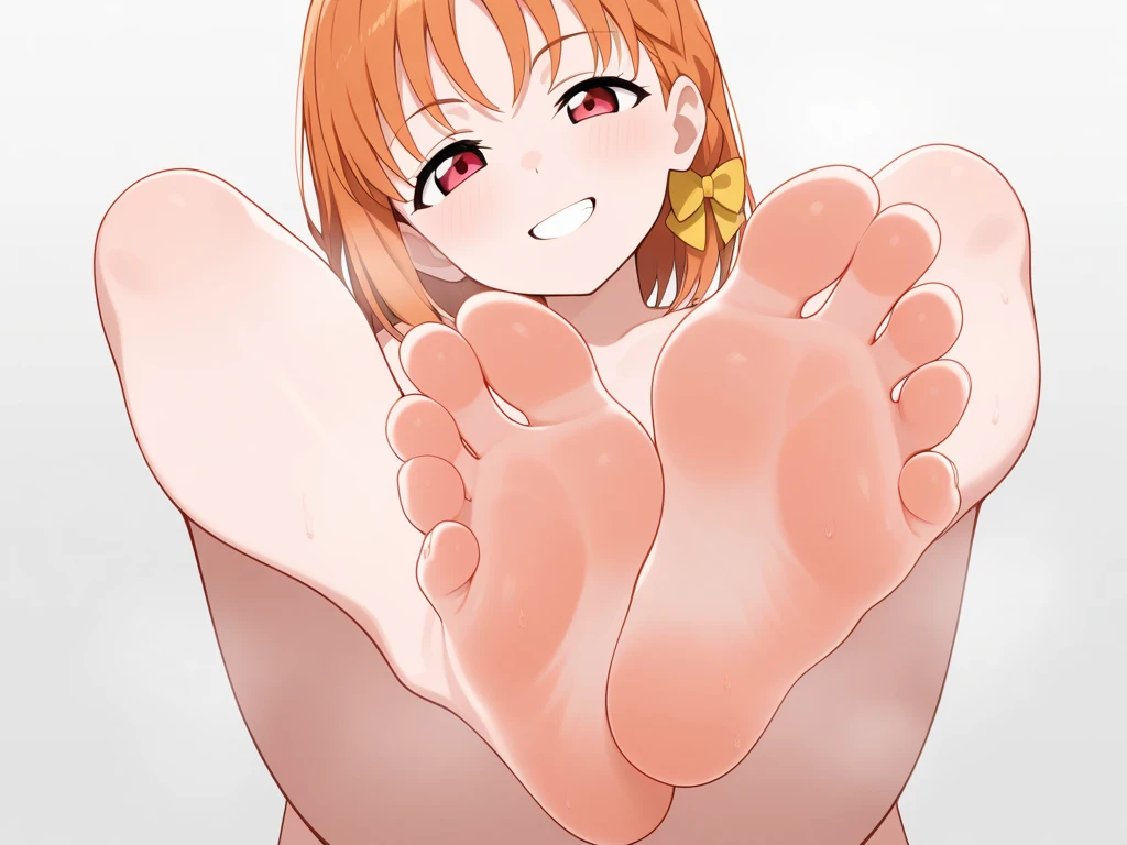 1 girl ,bed,((Yuigahama Yui'big breasts )), (troubled face with open mouth:1.0),white breath,make your body tremble,Sweat, ((Completely naked):1.0)),pussy,((Kick my pussy)),open legs,raise your legs,Love juice overflows,Uterus,urethra,anal,nipple,