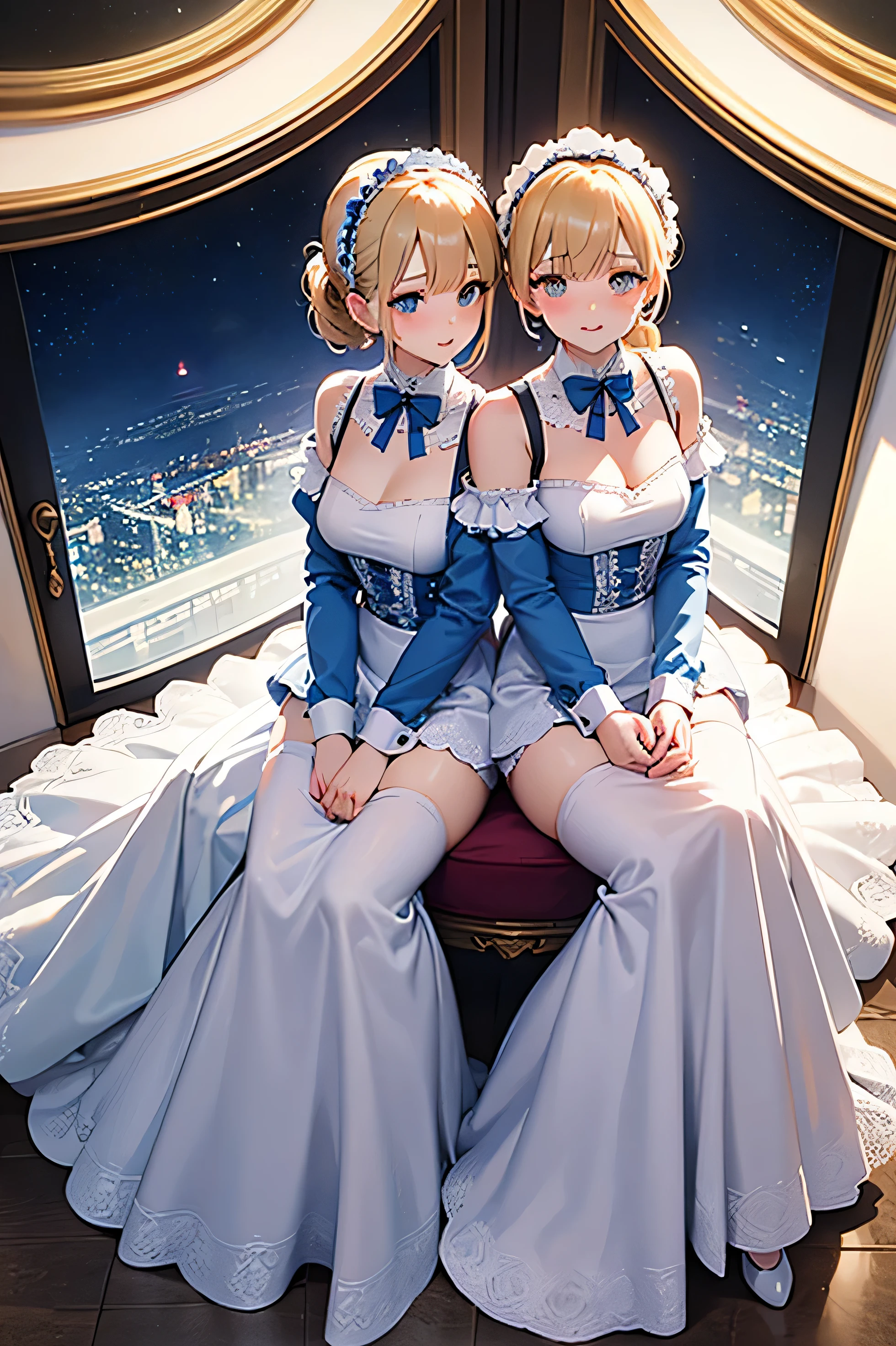 (1 girl),(high quality), (High resolution), (extremely detailed), (8K),(lower body shot),(Hotaru is wearing Genshin Impact costume and panties.),(wearing black knee-high stockings)not wearing shoes,perfect writing,(Beautifully erect nipple shape),High resolutionの美しい目,(neutral white lighting:1.2),Sitting on the stone steps in the city during the day