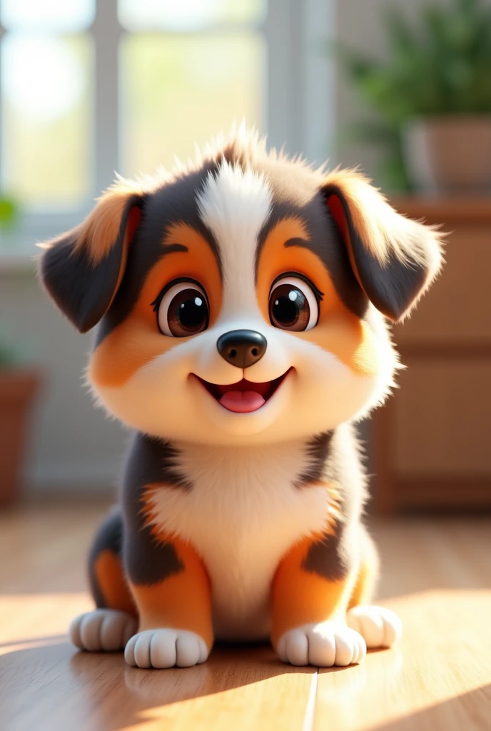 A cute puppy