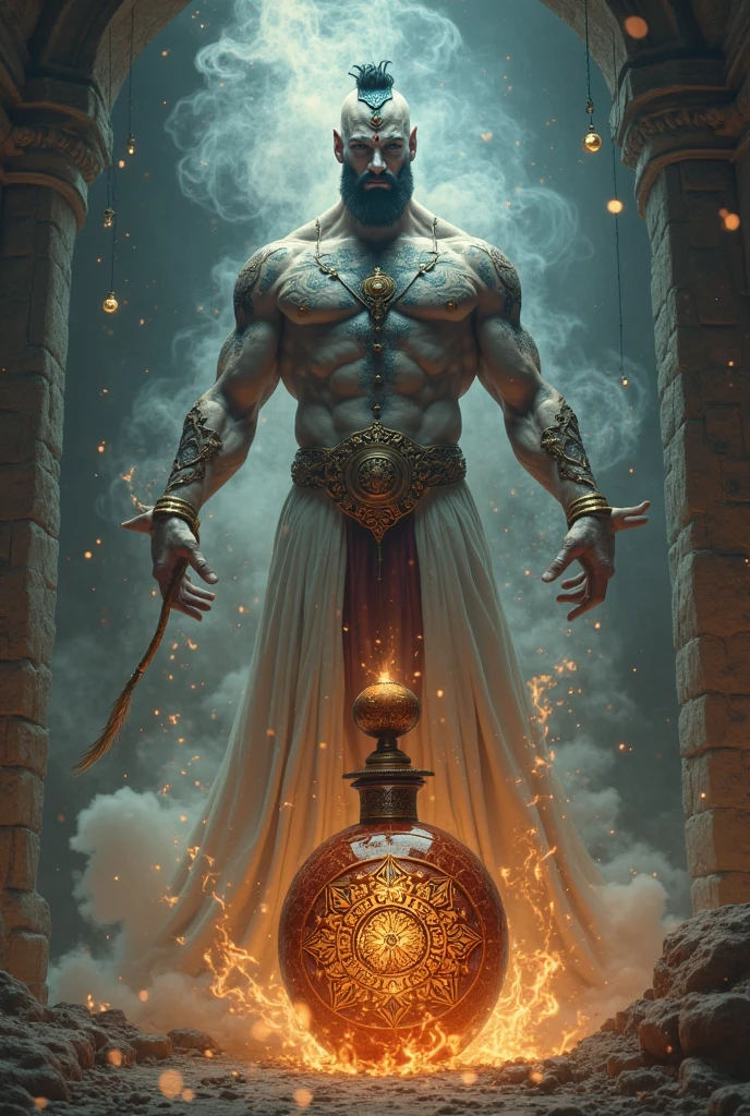 What does the genie look like?