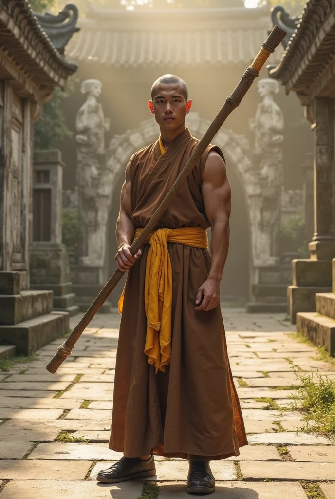 Half elf monk