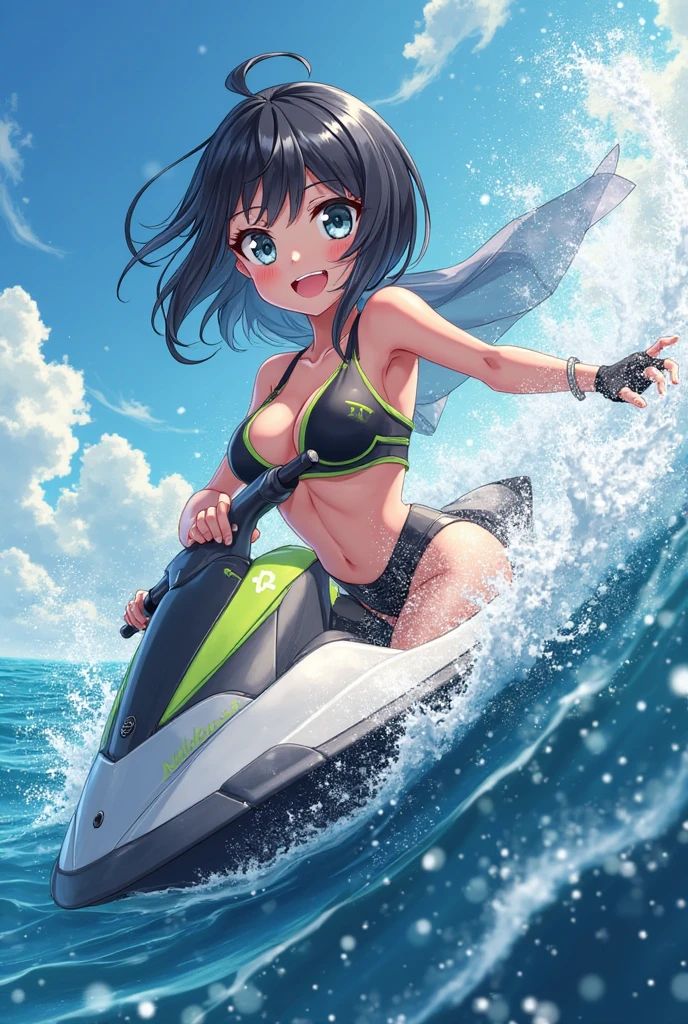 GTA5, light green bikini, briefs, cruiser