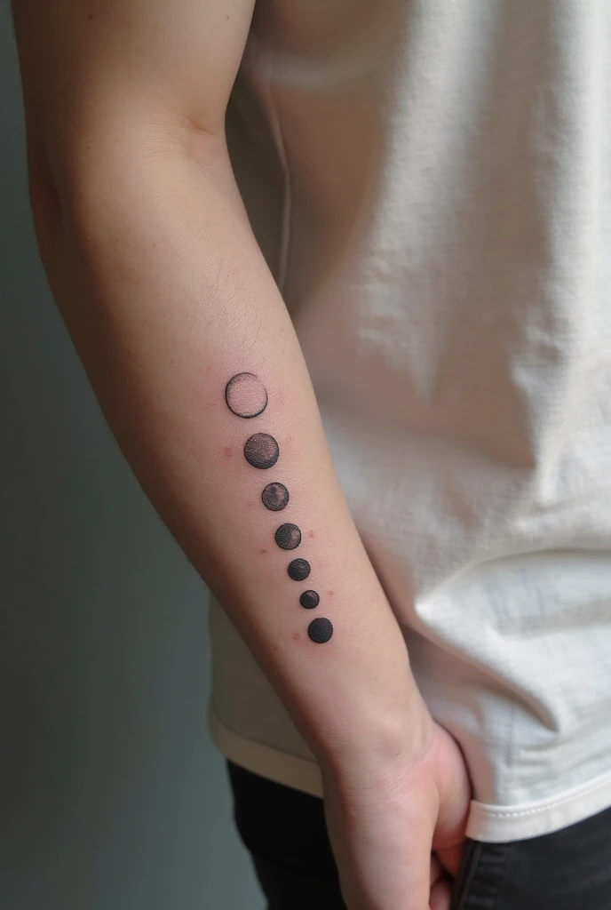 Yin and yang with sun and moon in black and white for a tattoo 
