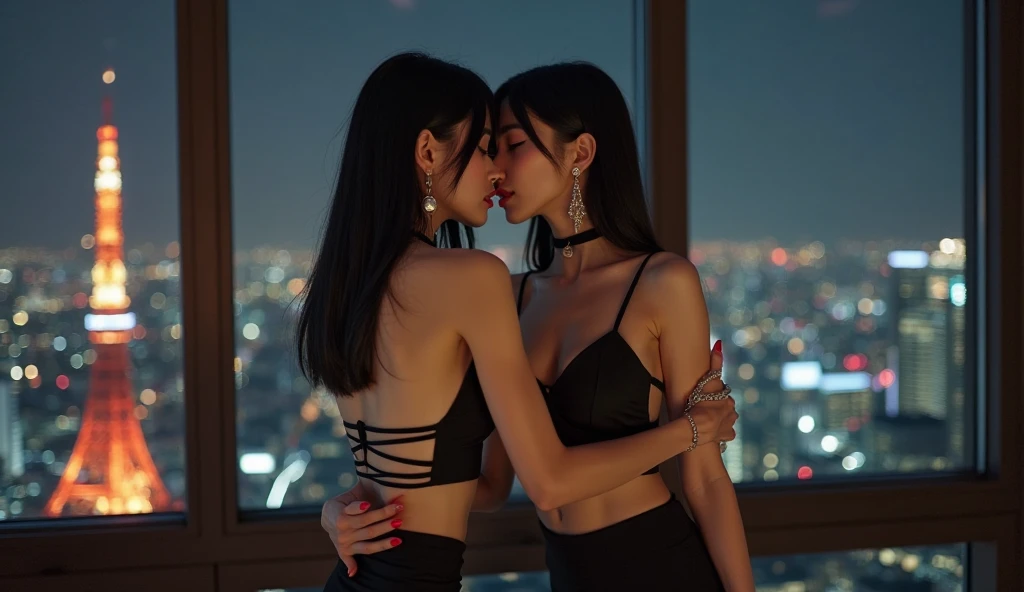 ((((((All Nude))))))((((((((Nipples、pubic hair))))))))2girl in,Very beautiful 16 year old Japan woman、beautidful eyes、cleavage of the breast、the wind、cloudy ash sky、Night has come and a squall is falling.、Body like a model、JumpHigh-level image quality、Top image quality、Looking at the camera、Focus on the eyealdives、shores、Beach at night, Moonlit Night、2Two girls are kissing each other passionately and wanting each other's bodies、Lesbian
