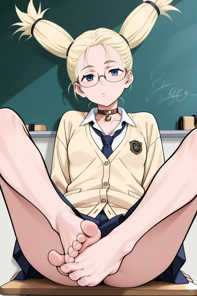 score_9, score_8_up, score_7_up, score_6_up, score_9, score_7_up, 1 femboy, tanned skin, gyaru, twintails, red lipstick, slutty smile, earrings, blonde hair, long hair, makeup, long eyelashes, eyeshadow, looking at viewer,flat chest, nipples, shirt, sailor_collar, ahegao:1.8, bikini, tiny penis, solo, blackboard, class room, , socks, sweat, anal sex, pov sex, cum in ass, anal creampie, orgasm