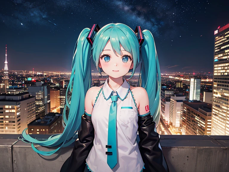 BREAK Perfect Anatomy、Highest quality、(High resolution:1.2)、Unbelievably absurd:1.3、Incredible illustrations、(Cute illustrations:1.2)、nsfw,（Beautiful background、night、classroom）、1gial(Hatsune Miku、(((9 years old female,short stature 1.2meters, slim 25kg)))）(flat chest)（school uniform,garter belt）（front view）