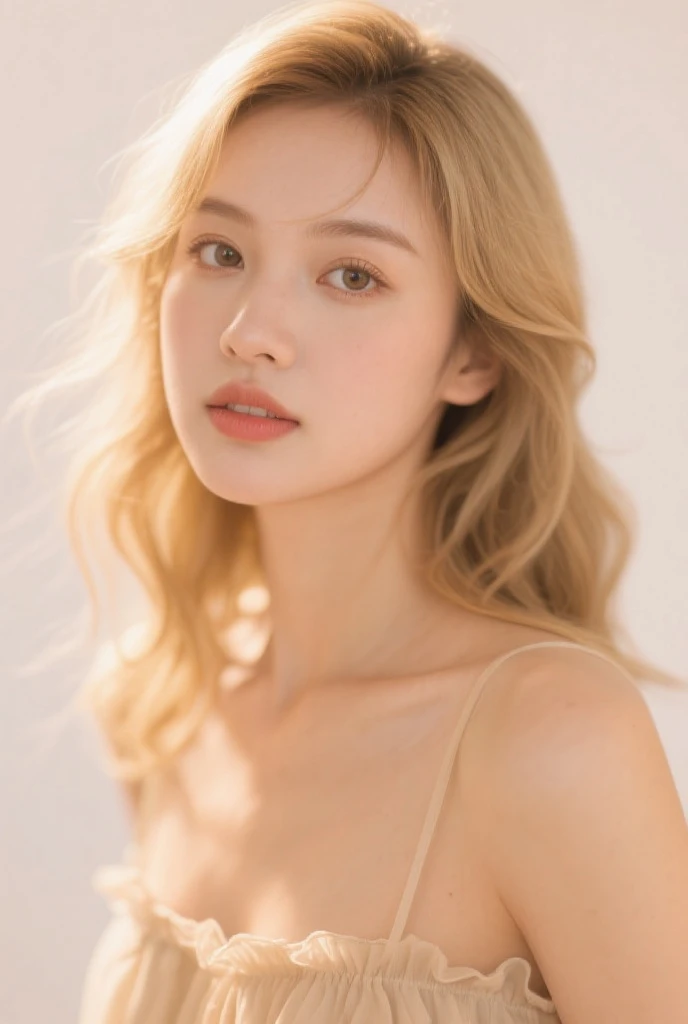 ((of the highest quality, 8K: 1.3)), a japanese girl, Sexy,  Beautiful girl with accentuated slender abs: 1.4, (Random hairstyle, small tits、Very small breasts、Flat breasts: 1.2),  hyperdetailed face, Detailed eyes, Double eyelids, Selfie, beautiful small hard nipple:1.5,(white microbikini without bra-pad),(Shiny skin:1.2),(Lie down:0.8),(Blonde hair:1.0),(gorgeous jewels:1.2),Necklace,Curly hair、gradation hair