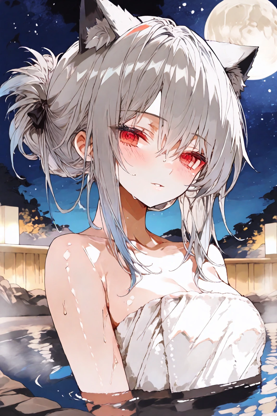 (muste piece), (best quality), (score_9, score_8_up, score_7_up), very detailed eyes, expressive eyes, perfect face, very detailed face, highly detailed face, beautiful girl, 8K, beautiful girl, white background, delicate and beautiful face and eyes, dark intense shadow,
1 girl, vtuber style, cool girl, hololive, Nakiri Ayame, streaked hair, oni horn, mini bikini, front-tie top, small chest, cropped shoulders, clavicle, wet body, one eye close winking, smile, body visible through clothes, chest visible through clothes, ass visible through thighs, (full body), barefoot, naked thighs, sitting on lifebuoy,