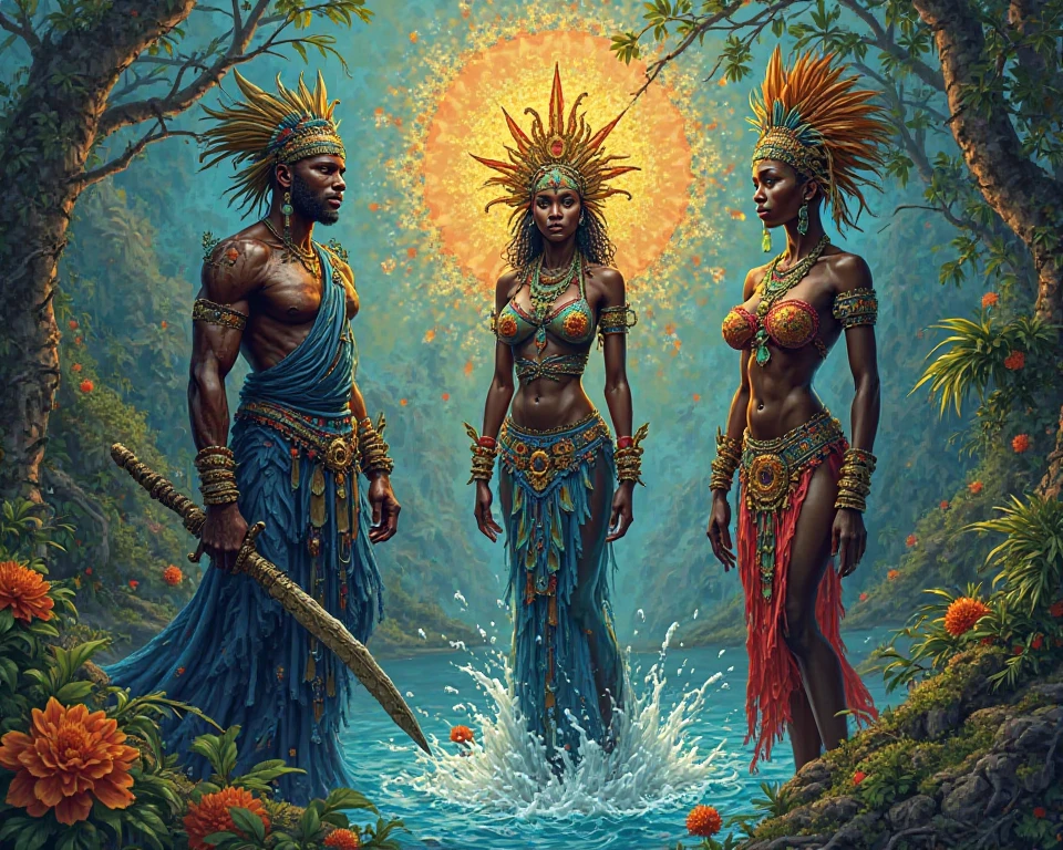 oxum iemanja oxala and oxumare 4 orixas

