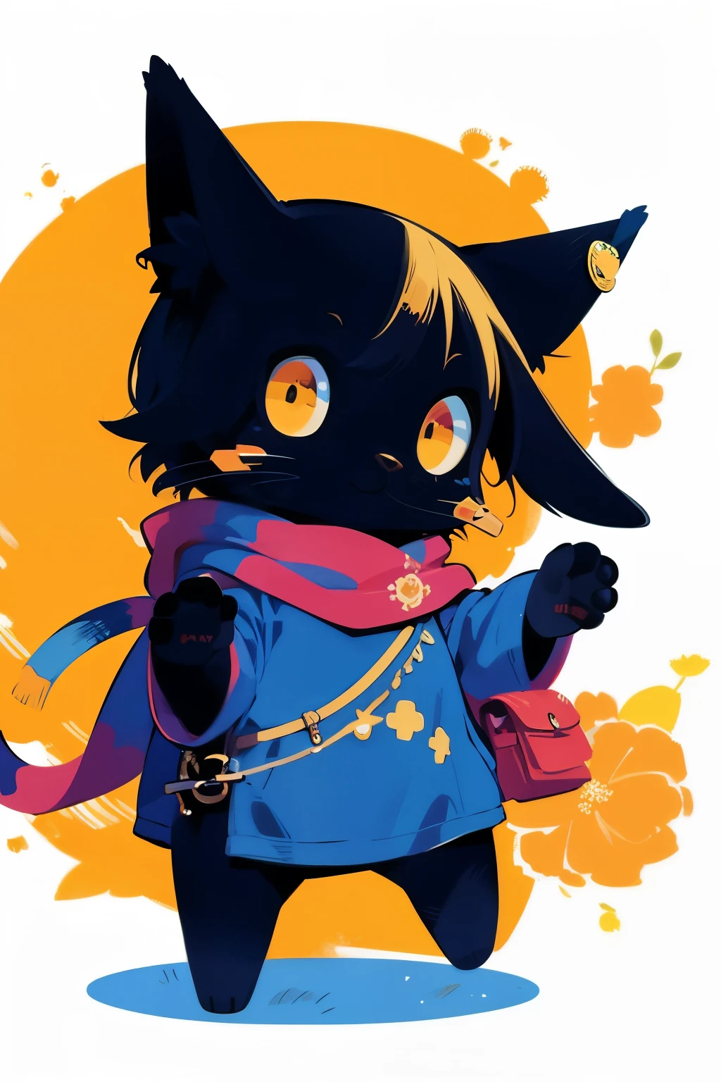 ( stickers ),#quality(8k,best quality, masterpiece),solo, #girl(cute, cute,small ,smile,Floating Hair,The hair color is space,twin tails,zombie skin , ghost skin ,Skin Color Blue ,pale skin,Eye color cosmic ,eyes are shining,big eyes,I'm in y,heavy metal costume, green,isolated on pink background,full body),#background(Monotony,pink,no background,isolated on pink background)