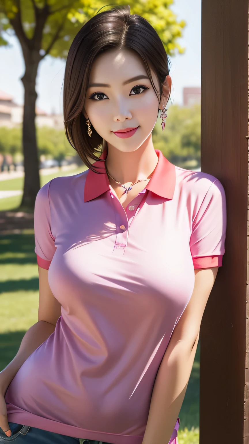 Beautiful and caring girl, Very detailed eyes and face, Beautiful and delicate eyes, I do not understand what it means, Incredibly, Large file size, Very detailed, High resolution, Very detailed, highest quality, masterpiece, kemomimi, ((Pretty girl in the Japan)), shape, Very detailed, CG, Unity, 8k wallpaper, wonderful, The finer details, masterpiece, highest quality, Very detailed CG uniform 8k wallpaper, Face Light, Cinema Lighting, 1 female, Golf course、Professional Golfer,He is wearing a dark pink polo shirt and golf attire.、Wearing an above-knee skirt,((heavy chest:1.5)),( (I can see her cleavage:1.4)) (Plump Ass:1.4),(Looking at the camera:1.4),Upper body from the knee up,((Big smile)),Wearing a sun visor, Have golf clubs, Short Hair, 29-year-old, A strong wind is blowing, (show panties), ((cameltoe:1.4))