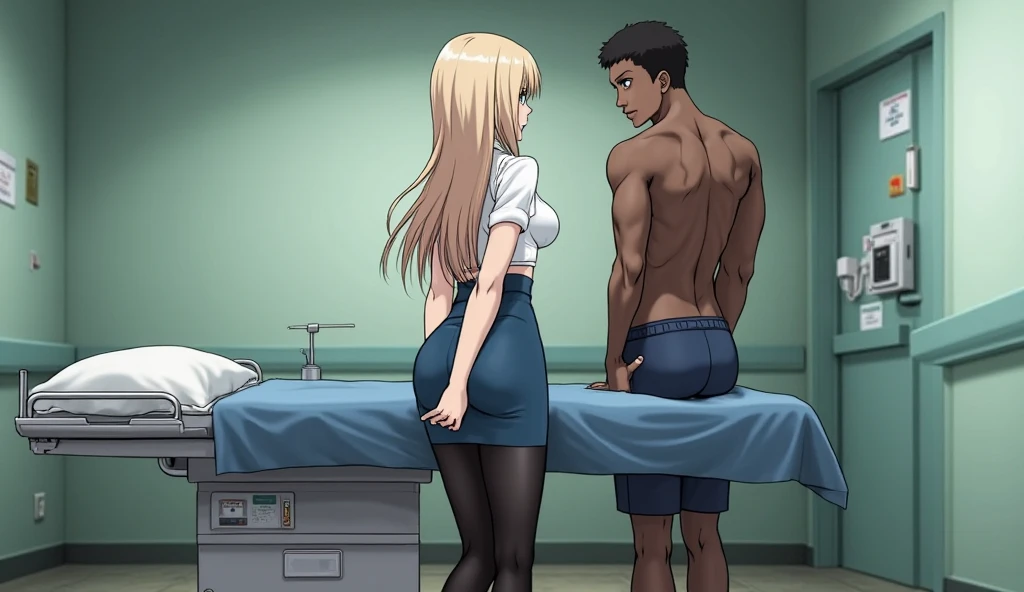 dynamics, cell-shading, contornos pretos, efeito bordelander, homem e mulher se agarrando, outro homem de costas, Going away there is a man and a woman in a room with a man in a suit, bursting with muscles, sporty physique, tamanho real, corpo perfeito fotorrealista, incrivelmente forte e alto, Obra-prima fotorrealista, Pose dominante, Epic natural light, alto e musculoso, luz solar forte, Corpo robusto, com pano de fundo de luz natural, athletic and strong, Obra-prima realista