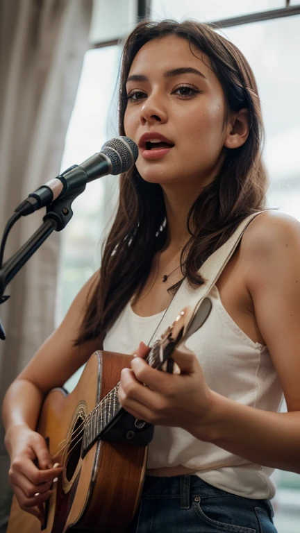 Singing girl 