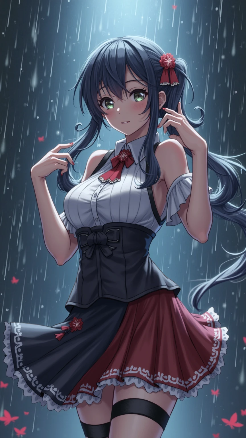 girl, Painter outfit, drawing board, sea, by Tsukasa Hojo, realistic, detailed background, (masterpiece, best quality, perfect composition, very aesthetic, absurdres, ultra-detailed, intricate details, Professional, official art, Representative work:1.3), (Animagine:0.01)