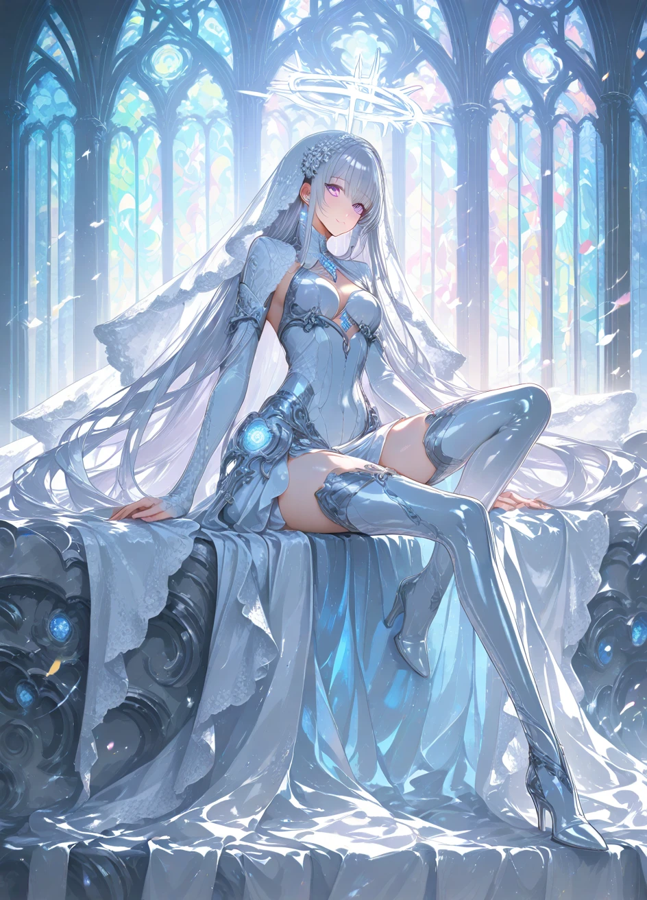 (masterpiece:1.5) (bestquality) highlydetailed, ultra-detailed, (blue skin), (no pupils), (half iced armor, ice krystal plate waist, iced krystal adorned waist, ice ultra long boots, ice adorned boots, ice knee pads,), (ice high soldier)(electricity), ( ice float magic ball), fur coat, ultra detailed face, long eyelashes, glowing lips,
